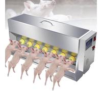 Nourriture au lait de porcelet, 10/14 Double face Smart Température constante Automatique Soins infirmiers porcelets Machine à traire Alimentation au lait de porc avec son,14