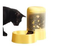 Nourriture automatique pour chat - Grande capacité - Distributeur de nourriture pour chat - Petit bol amovible pour chien - Pour les repas pour chiots et les ras