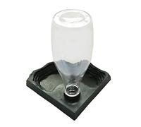 Nourriture automatique pour reptiles - Distributeur d'eau automatique pour reptiles - Mangeoire pour tortue - Distributeur d'eau pour tortues terrestres - Trou d'eau pour réservoir de terrarium