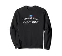 Nourriture de Bar Jucy Juicy Lucy au Fromage de Minneapolis Sweatshirt