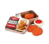 Nourriture en Bois - Jeu de Simulation - Épicerie - Pépites de Poulet Iglo dans Une boîte Erzi