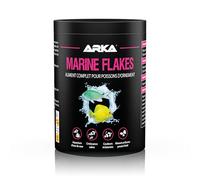 Nourriture en Flocons Poissons Marins - ARKA Marine Flakes 1000 ML / 80 g - Aliment pressé à Froid pour vitalité, Croissance & Couleurs intenses - sans spiruline ni farines Bon marché
