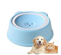 Nourriture habituelle - bol pour chien de glissement, boire lentement | Tilting -bol d'eau résistant pour chiens et chats, boire des coups pour les voyages, pour l'alimentation, les fuites -comte