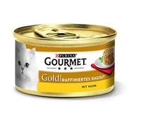 Nourriture humide - GOURMET - Purina Gold - Pâtée raffinée - Pack de 12 sachets - 85g chacun