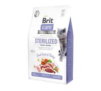 Brit Care Cat Sterilized nourriture humide pour chats GF 7 kg