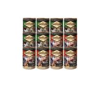 Nourriture humide pour chien CARNILOVE MIX de saveurs 12x400g