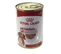 Nourriture Humide Royal Canin Medium Adult | 12 x 410 g | Aliment Complet pour Chiens Adultes de Taille Moyenne de 11 à 25 kg | De 12 Mois à 10 Ans