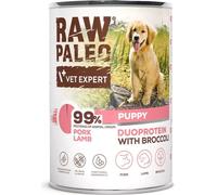 Nourriture humide VETEXPERT RAW PALEO porc 400 g