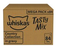 Nourriture humide - Whiskas - Pâtée pour chat - 100% ingrédients de qualité - Sachets fraîcheur - 84x85g