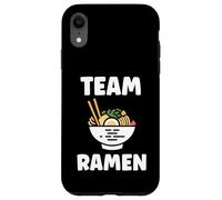 Nourriture Japonaise Ramens Minimaliste Simple Team Ramen Coque pour iPhone XR