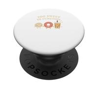 Nourriture Kawaii, Beignets, Boba et Mochi trop sucrés pour fonctionner PopSockets PopGrip Adhésif