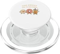 Nourriture Kawaii, Beignets, Boba et Mochi trop sucrés pour fonctionner PopSockets PopGrip pour MagSafe