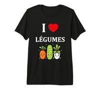 Nourriture Légume Enfant Humour J'aime Les légumes T-Shirt Haut de Gamme