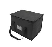 Nourriture Livraison Sac,Isotherme Livraison Sac Sac à Pizza, Sac de Livraison de Repas, Sac de Livraison de Nourriture à Double Fermeture éclair, Remplacement Thermique Durable(28L)
