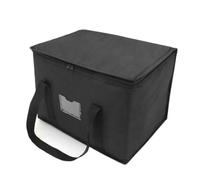 Nourriture Livraison Sac,Isotherme Livraison Sac Sac à Pizza, Sac de Livraison de Repas, Sac de Livraison de Nourriture à Double Fermeture éclair, Remplacement Thermique Durable(50L)
