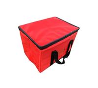 Nourriture Livraison Sac,Isotherme Livraison Sac Sac de livraison de pizza à emporter Portable avec poignée, léger, grande capacité, pliable, garde la fraîcheur, support de rangement en tissu Oxford s