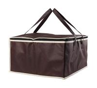 Nourriture Livraison Sac,Isotherme Livraison Sac Sac de livraison de Pizza isolé, sac thermique de nourriture froide plus chaude de Camping 44*44*25 cm support de pique-nique d'isolation thermique et