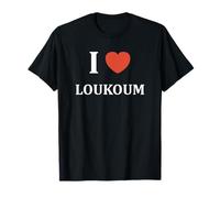 Nourriture loukoum Humour i love loukoum T-Shirt