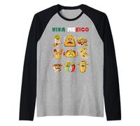 Nourriture Mexicaine Taco Burrito Guacamole Cinco de Mayo Manche Raglan