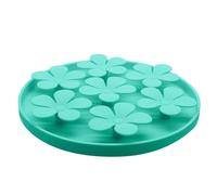 Nourriture pour animaux de compagnie - Silicone de qualité alimentaire 20,3 x 20,3 x 1,8 cm | Mangeoire lente antidérapante, jouet d'enrichissement de puzzle pour chien | et réducteur d'ennui, tapis