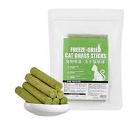 Nourriture pour chat | 8 bâtonnets de friandises pour chat - Friandises lyophilisées pour nettoyer les dents - Snacks à mâcher aromatisés efficaces pour le soin des dents de l'intestin