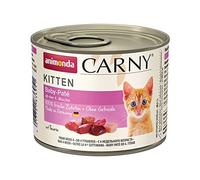 Nourriture pour chat Carny Kitten d’animonda, nourriture humide pour chat jusqu’à 1 an, pâtée pour chaton, 6 x 200 g