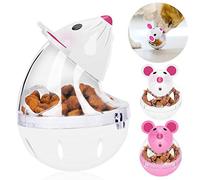 Nourriture pour chat en forme de gobelet, jouet en forme de souris, pour friandises, alimentation lente pour chat pour une alimentation saine