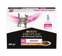 Purina Pro Plan Veterinary Diets Feline UR St/Ox Urinary Tendres Morceaux Au Poulet 10x85g