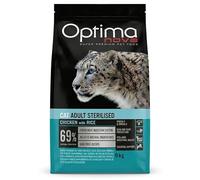 Nourriture pour chats stérilisés Optima nova Cat Sterilised Poulet & Rice (6 kg)