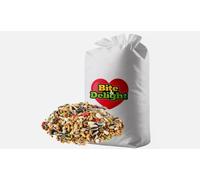 Nourriture pour perroquets Bite&Delight 25kg - Mélange de graines naturelles & équilibrées avec vitamines & minéraux - Pour perroquets & grandes perruches