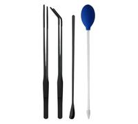 Nourriture pour reptiles, outil d'alimentation pour reptiles, pince à épiler en caoutchouc pour aquarium, terrarium professionnel fournit un outil de préhension confortable pour la santé et la