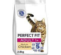 Nourriture sèche Adulte pour Chats Adultes à partir de 1 an - Poulet, 2,8 kg (3 sachets)