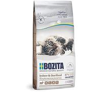 2kg Bozita Indoor & Sterilised sans céréales renne - Croquettes pour chat