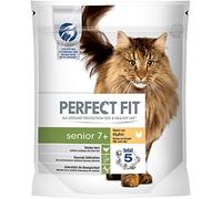 Nourriture sèche pour Chat Senior 7+ Riche en Poulet, 1 Sachet (1 x 750 g)