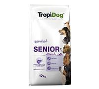 Nourriture sèche pour Chien équilibrée pour Chiens âgés TROPIDOG Premium Senior 12kg