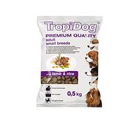 Nourriture sèche Premium pour Chien à l'agneau et au Riz pour Chiens Adultes de Petites Races 500g