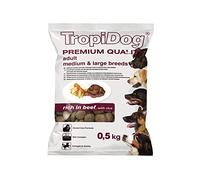 Nourriture sèche Premium pour Chien Riche en bœuf avec du Riz pour Adultes de Races Moyennes et Grandes 500g