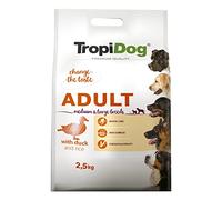 Nourriture sèche Premium pour Chiens au Canard et au Riz pour Adultes de Moyennes et Grandes Races 2,5kg