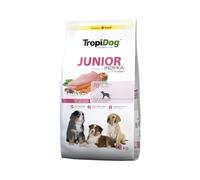 Tropidog Premium Junior Dinde avec Riz 12kg + Surprise gratuite pour chien