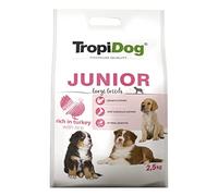 Nourriture sèche Premium pour Chiens Riche en Dinde avec du Riz pour Chiots de Grandes Races 2,5 kg