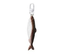 Nourriture simulée Accessoires de coiffure drôles Pons Clip Style coréen Poisson séché Épingle à cheveux Femmes Pince à cheveux Chevilles Mode Porte-clés