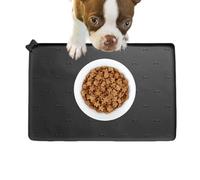 Nourriture, tapis de restauration pour chiens, alification de coussin de chatten | Silicone Tapis en silicone animal qui alimente un coussin diététique intérieur, 23,6 x 1