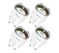 Nous A1 Smart 16A wifi telecommande plug. Internet wattmetre minuteur programmable prise electrique connectée. Alexa domotique, Google Home assistant vocal compatible. Economiseur d electricite maison