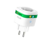 NOUS A7Z Prise Connectée ZigBee avec Suivi Énergie, 16A, Contrôle Vocal & via App, Programmation & Minuterie, Compatible Alexa, Google Home, Home Assistant, Tuya, Hub ZigBee Requis
