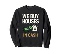 Nous achetons des Maisons en espèces - Investisseur Immobilier Sweatshirt