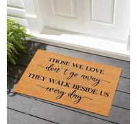 Nous Aimons, Ne Partez Pas SVG, Marchez À Nos Côtés À Chaque Instant Paillasson Durable Tapis De Porte Facile À Nettoyer Tapis De Bain pour Porte D'Entrée Maison Douche 40 X 60Cm