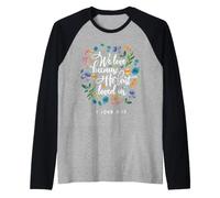 Nous Aimons Parce qu'il Nous a aimés Le Premier (1 Jean 4:19) Manche Raglan