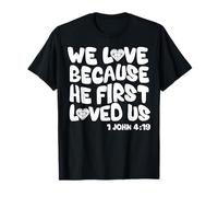 Nous Aimons Parce qu'il Nous a aimés Le Premier T-Shirt