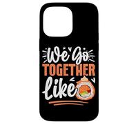 Nous Allons Ensemble comme des Rouleaux de Sushi Coque pour iPhone 14 Pro Max