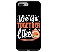 Nous Allons Ensemble comme des Rouleaux de Sushi Coque pour iPhone 7 Plus/8 Plus